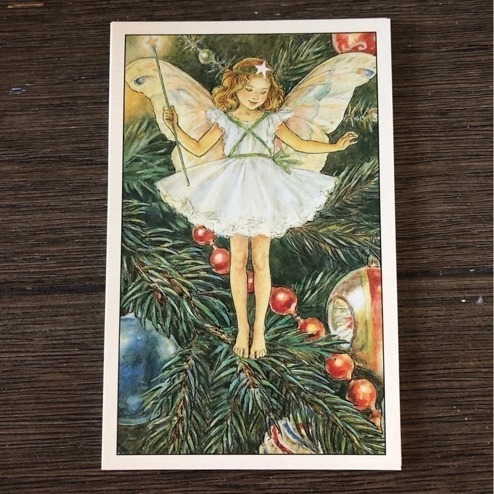 Garden Flower Fairies by: Cicely Mary Barker postcard set #8